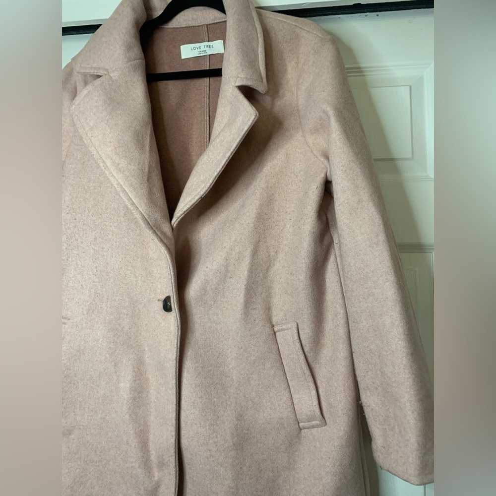 Pink Pea Coat